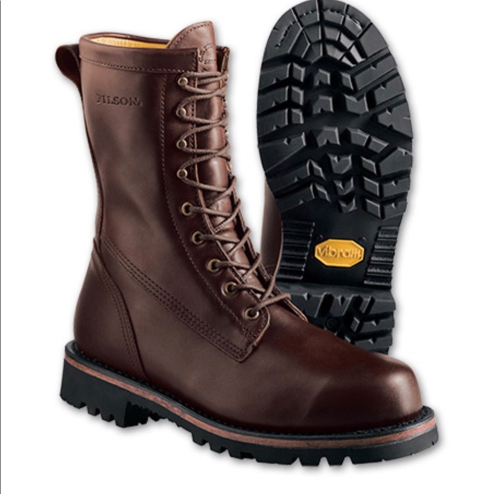 Leather Filson Highlander Boot Size 10 D